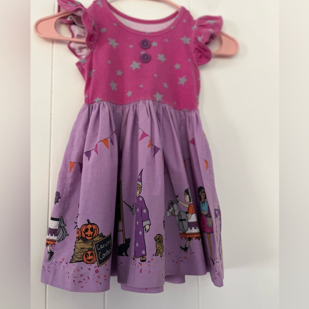 Eleanor Rose Halloween Surprise Rhonda Flutter Dress Costume Party Size 3-4 - Picture 10 of 13